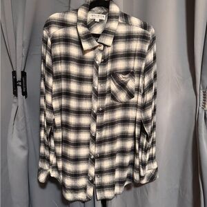 Idyllwind Black and White Checkered Shirt